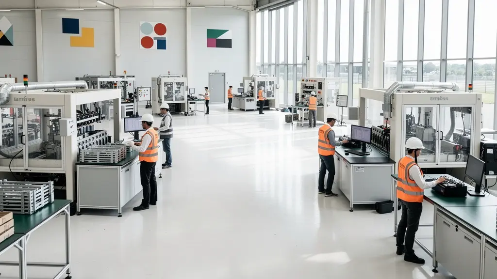 Vue d'ensemble d'un processus d'audit transparent dans une usine moderne