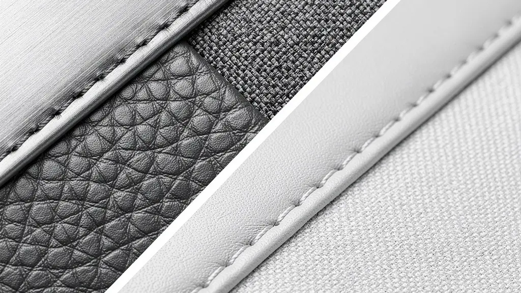 Comparaison visuelle d'objets publicitaires premium et standard avec analyse de coût