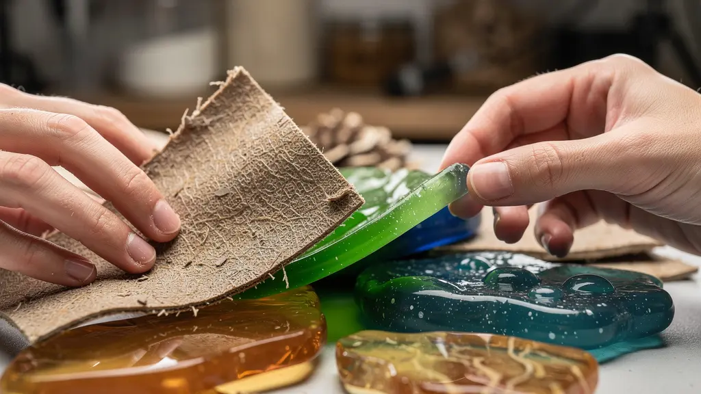 Vue macro d'un processus de prototypage avec matériaux innovants et outils de création