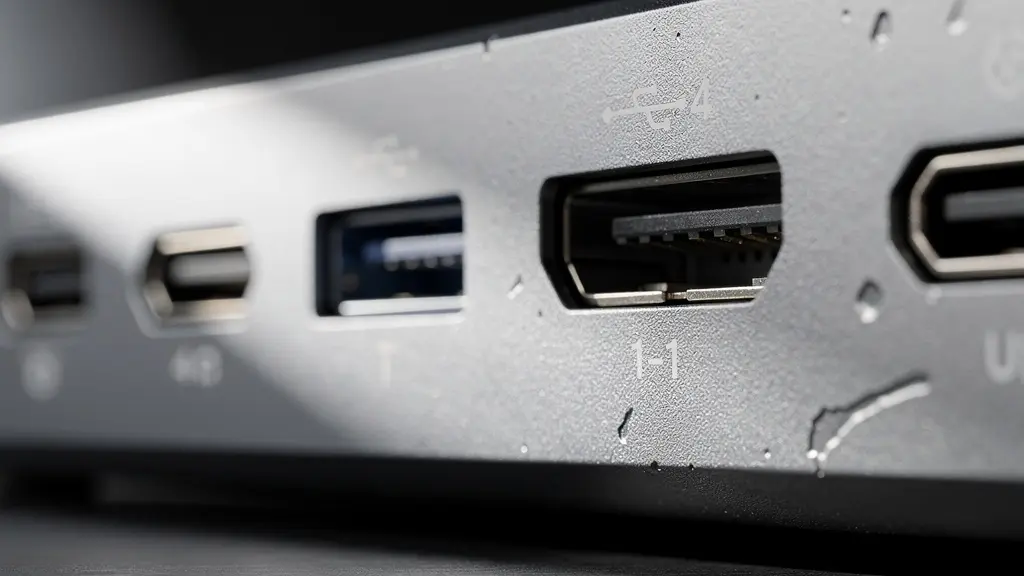 Station d'accueil moderne avec multiples ports et connexions